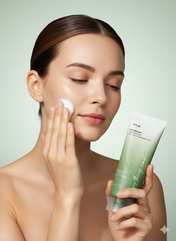 Anua - Heartleaf Quercetinol Pore Deep Cleansing Foam