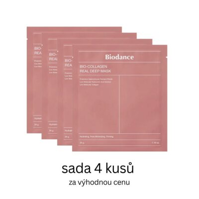 Biodance kolagenová maska - set 4 kusy